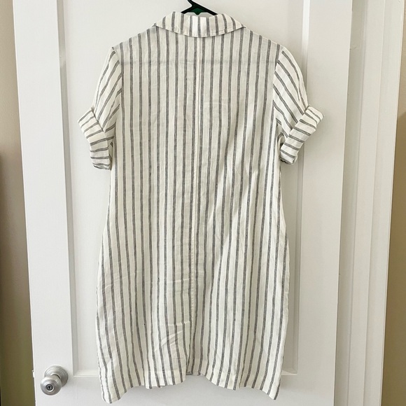 NWOT Everlane Linen Workwear Dress - Picture 3 of 8